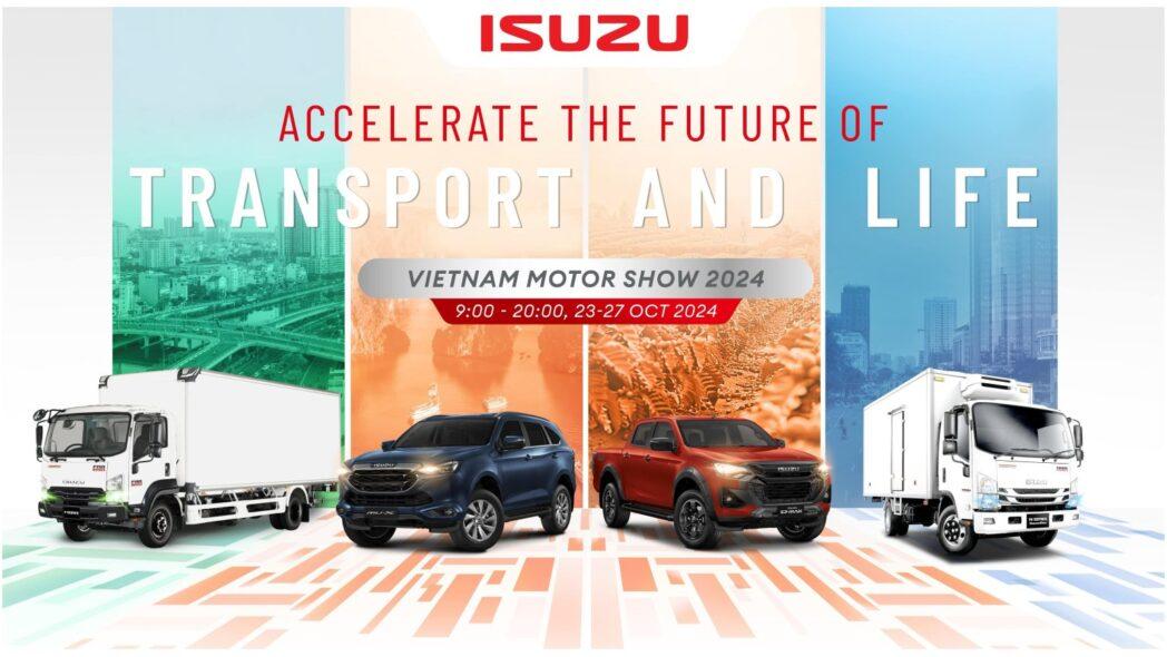 Read more about the article ISUZU VIỆT NAM THAM GIA TRIỂN LÃM Ô TÔ VIỆT NAM 2024 VỚI CHỦ ĐỀ “ACCELERATE THE FUTURE OF TRANSPORT & LIFE”