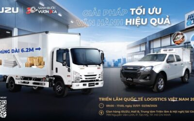 ISUZU VIỆT NAM THAM GIA TRIỂN LÃM QUỐC TẾ LOGISTICS VIỆT NAM 2025 – ĐỒNG HÀNH CÙNG DOANH NGHIỆP VỚI “GIẢI PHÁP TỐI ƯU – VẬN HÀNH HIỆU QUẢ”